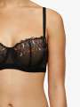 Thumbnail Noir Soutien-gorge corbeille - Donna 3