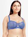 Thumbnail Bleu Soutien-gorge corbeille - Elea 6