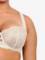 Thumbnail Ivoire Soutien-gorge corbeille - Elea 3