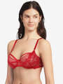 Thumbnail Rouge Soutien-gorge corbeille - Envoutante 1