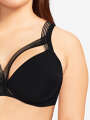 Thumbnail Noir Soutien-gorge corbeille - Gabrielle 3