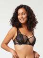 Thumbnail Noir Soutien-gorge corbeille - Gigi 2