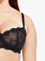 Thumbnail Noir Soutien-gorge corbeille - Gisele 3
