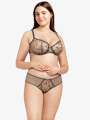 Thumbnail Gris Soutien-gorge corbeille - India 4