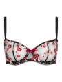 Thumbnail Rouge Soutien-gorge corbeille - India 2