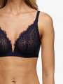 Thumbnail Bleu Soutien-gorge corbeille - Jeanne 3