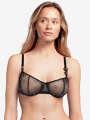 Thumbnail Noir Soutien-gorge corbeille - Lily Rose 1