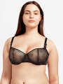 Thumbnail Noir Soutien-gorge corbeille - Lily Rose 6