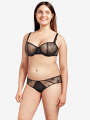 Thumbnail Noir Soutien-gorge corbeille - Lily Rose 9