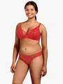Thumbnail Rouge Soutien-gorge corbeille - Luna 5