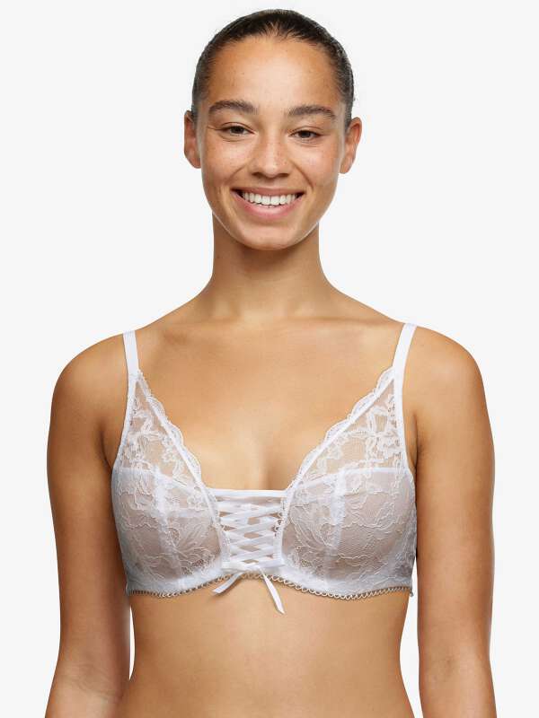 Blanc Soutien-gorge corbeille - Magaret 1
