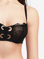 Thumbnail Noir Soutien-gorge corbeille - Masha 3