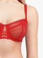 Thumbnail Rouge Soutien-gorge corbeille - Maxine 8