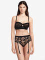 Thumbnail Noir Soutien-gorge corbeille - Nella 4
