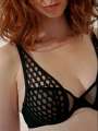 Thumbnail Noir Soutien-gorge corbeille - Nicole 1