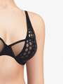 Thumbnail Noir Soutien-gorge corbeille - Nicole 4
