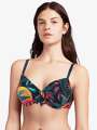 Thumbnail Noir Soutien-gorge corbeille - Rainforest 1