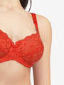 Thumbnail Rouge Soutien-gorge corbeille - Sarah 3