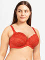 Thumbnail Rouge Soutien-gorge corbeille - Sarah 6