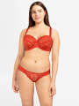 Thumbnail Rouge Soutien-gorge corbeille - Sarah 9