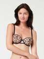 Thumbnail Noir Soutien-gorge corbeille - Silvia 1