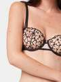 Thumbnail Noir Soutien-gorge corbeille - Silvia 3