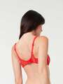 Thumbnail Rouge Soutien-gorge corbeille - Silvia 2