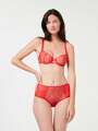 Thumbnail Rouge Soutien-gorge corbeille - Silvia 4