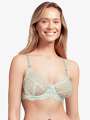 Thumbnail Vert Soutien-gorge corbeille - Simone 1