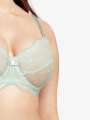 Thumbnail Vert Soutien-gorge corbeille - Simone 8