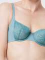 Thumbnail Vert Soutien-gorge corbeille - Soline 3
