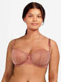 Thumbnail Rouge Soutien-gorge corbeille - Valentina 1