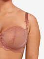 Thumbnail Rouge Soutien-gorge corbeille - Valentina 3