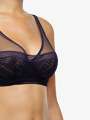 Thumbnail Bleu Soutien-gorge corbeille - Victoria 3