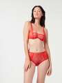 Thumbnail Rouge Soutien-gorge multipositions - Silvia 4