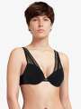 Thumbnail Noir Soutien-gorge push-up - Maxine 1