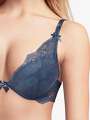Thumbnail Bleu Soutien-gorge push-up - Valentina 3
