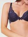 Thumbnail Bleu Soutien-gorge push-up - Valentina 3