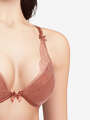 Thumbnail Rouge Soutien-gorge push-up - Valentina 3