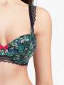 Thumbnail Bleu Soutien-gorge rembourré - Cara 3