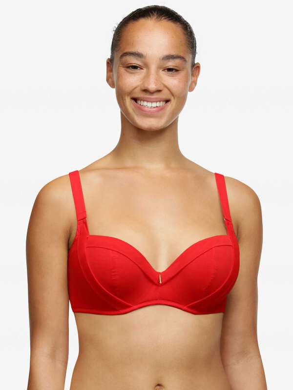Rouge Soutien-gorge rembourré - Sienna 1