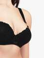 Thumbnail Noir Soutien-gorge rembourrés - Manavi 3