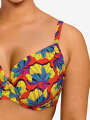 Thumbnail Rouge Soutien-gorge rembourrés foulards - Mayombe 4