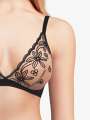 Thumbnail Noir Soutien-gorge sans armature - Anna 3