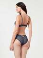 Thumbnail Bleu Soutien-gorge sans armature - India 5