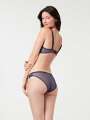 Thumbnail Bleu Soutien-gorge sans armature - Monica 5