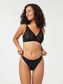 Thumbnail Noir Soutien-gorge sans armature - Saskia 4