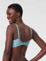 Thumbnail Vert Soutien-gorge sans armature - Soline 2