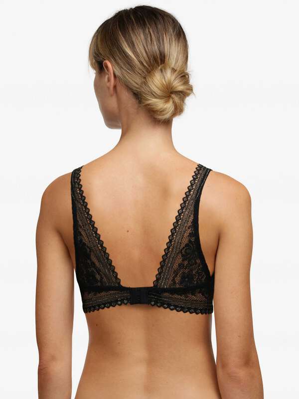 Noir Soutien-gorge triangle - Alba 2