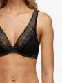 Thumbnail Noir Soutien-gorge triangle - Alba 3